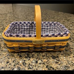 Longaberger miniature Gathering Basket